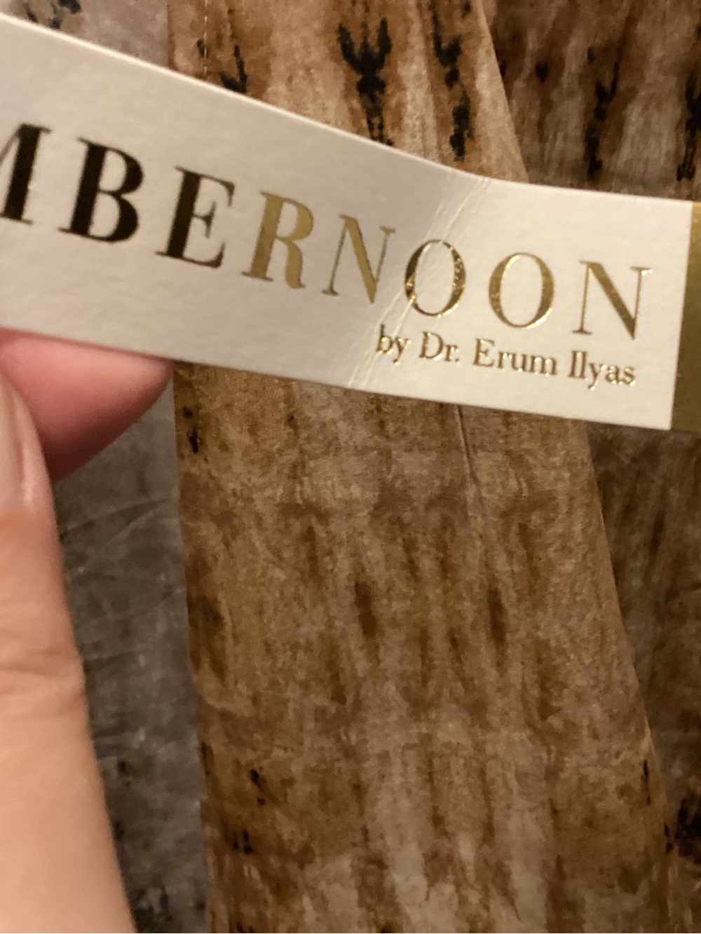 Ambernoon 11 Neutral Beige Dye oversized Beach Kimono Cover-Up sz Small - Picture 3 of 6